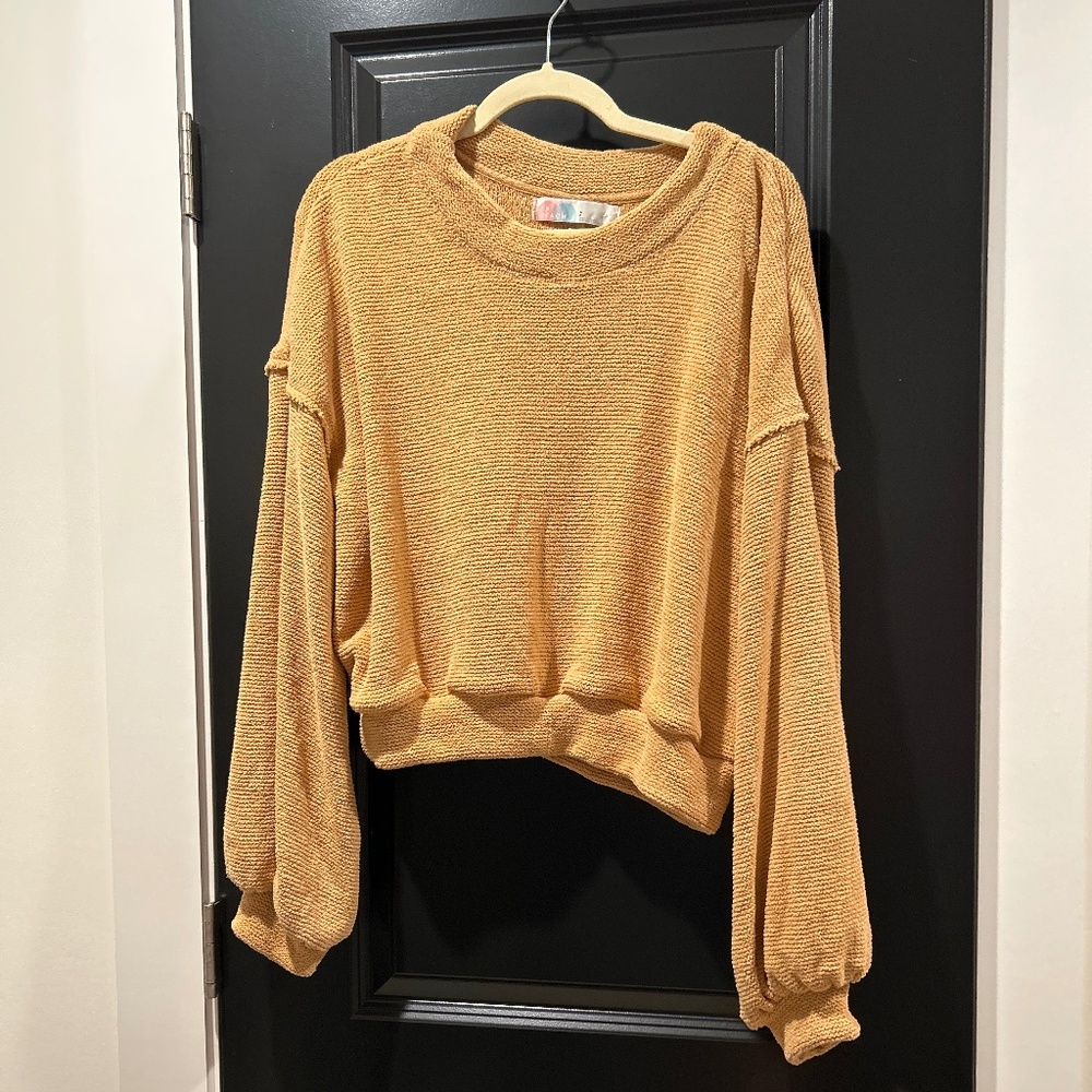 Free People Beach Happy Pullover